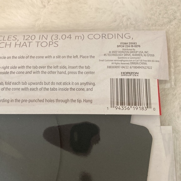 Target BP 2022 Paper Witches Hat - Picture 3 of 4